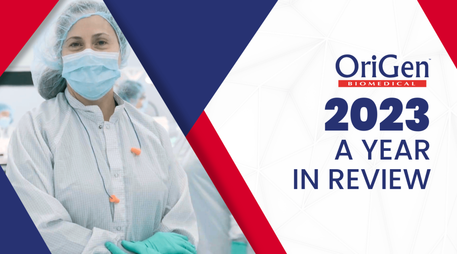 2023 A Year in Review OriGen Biomedical Blog Header