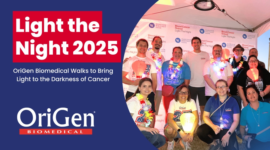 OriGen Biomedical Light the Night 2025 Header Image