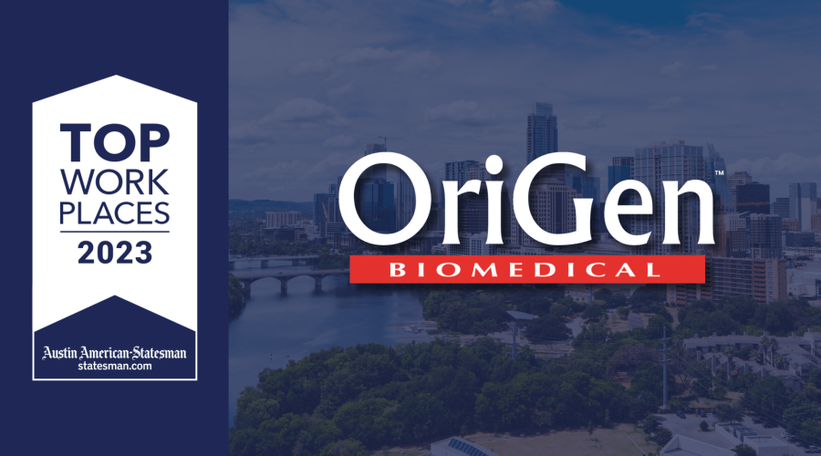 OriGen Biomedical Top Workplaces 2023