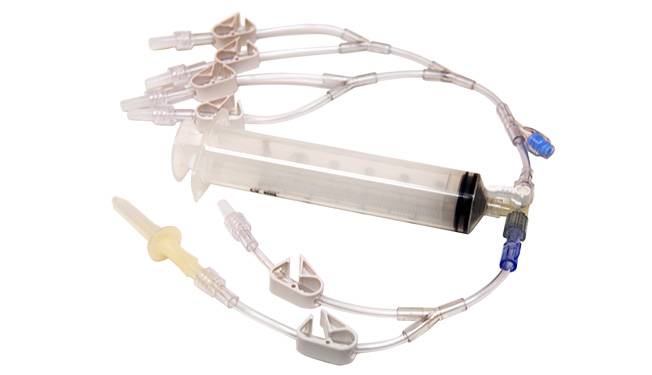 Cell Connect Fluid Transfer Syringe and Tubes